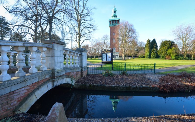The Carillon in Queen's Park, Loughborough