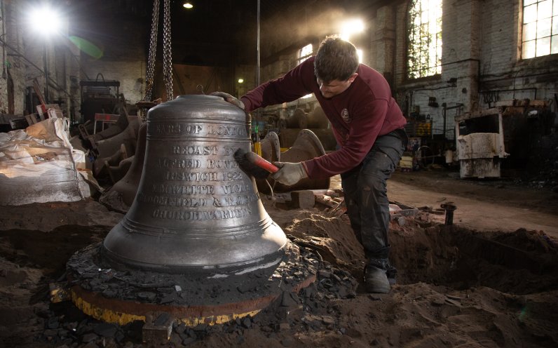 Taylor's Bell Foundry in Loughborough